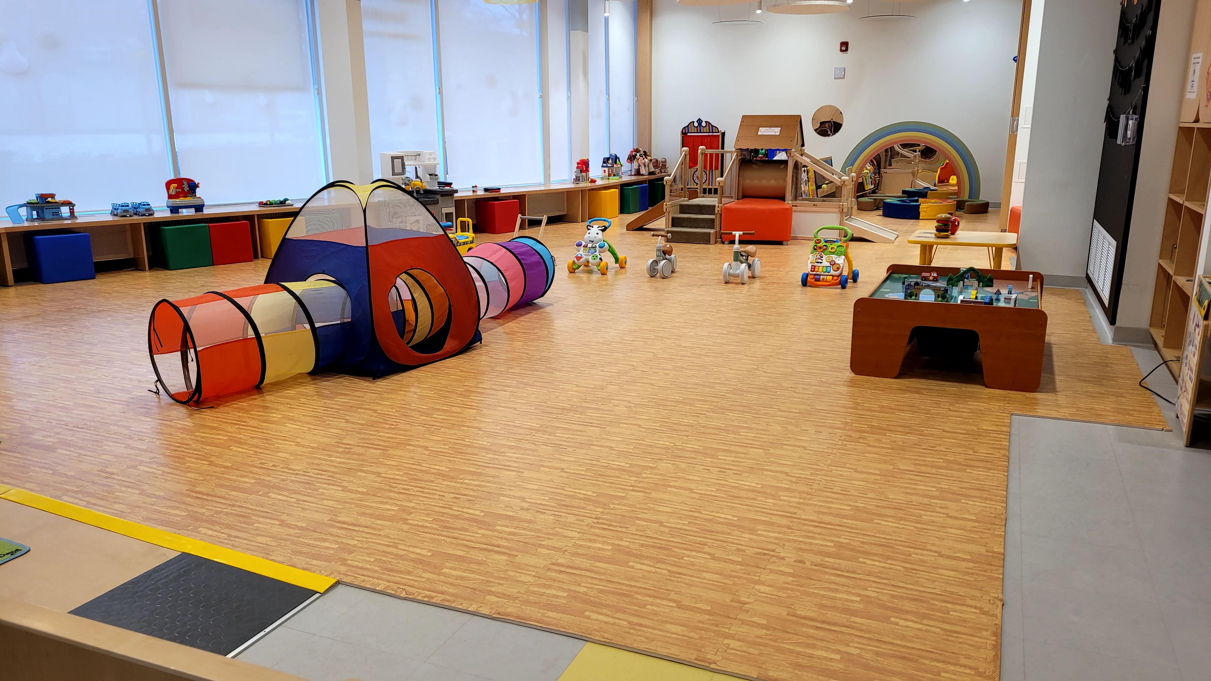 Inside Main Area slide and Tube